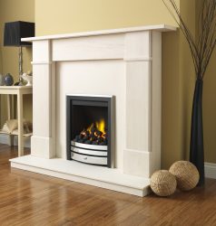 Ellipsis hearth mounted